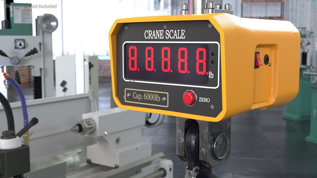 Vestil SC6 Crane Scale 3D