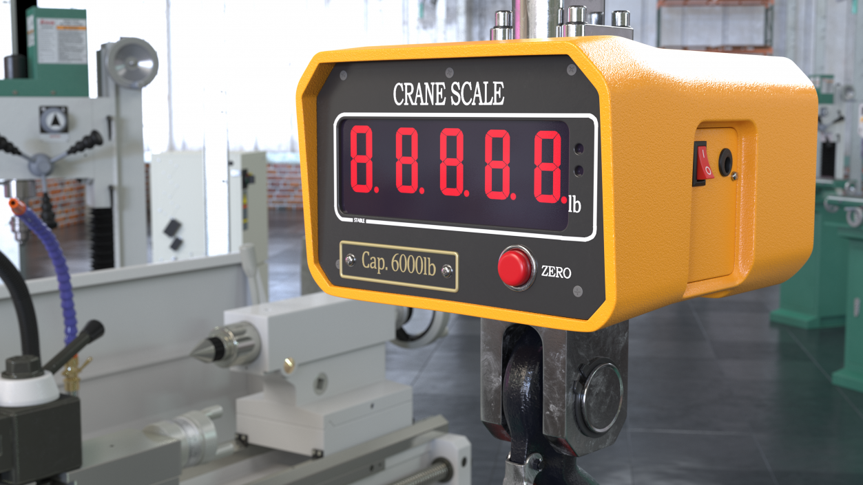 Vestil SC6 Crane Scale 3D