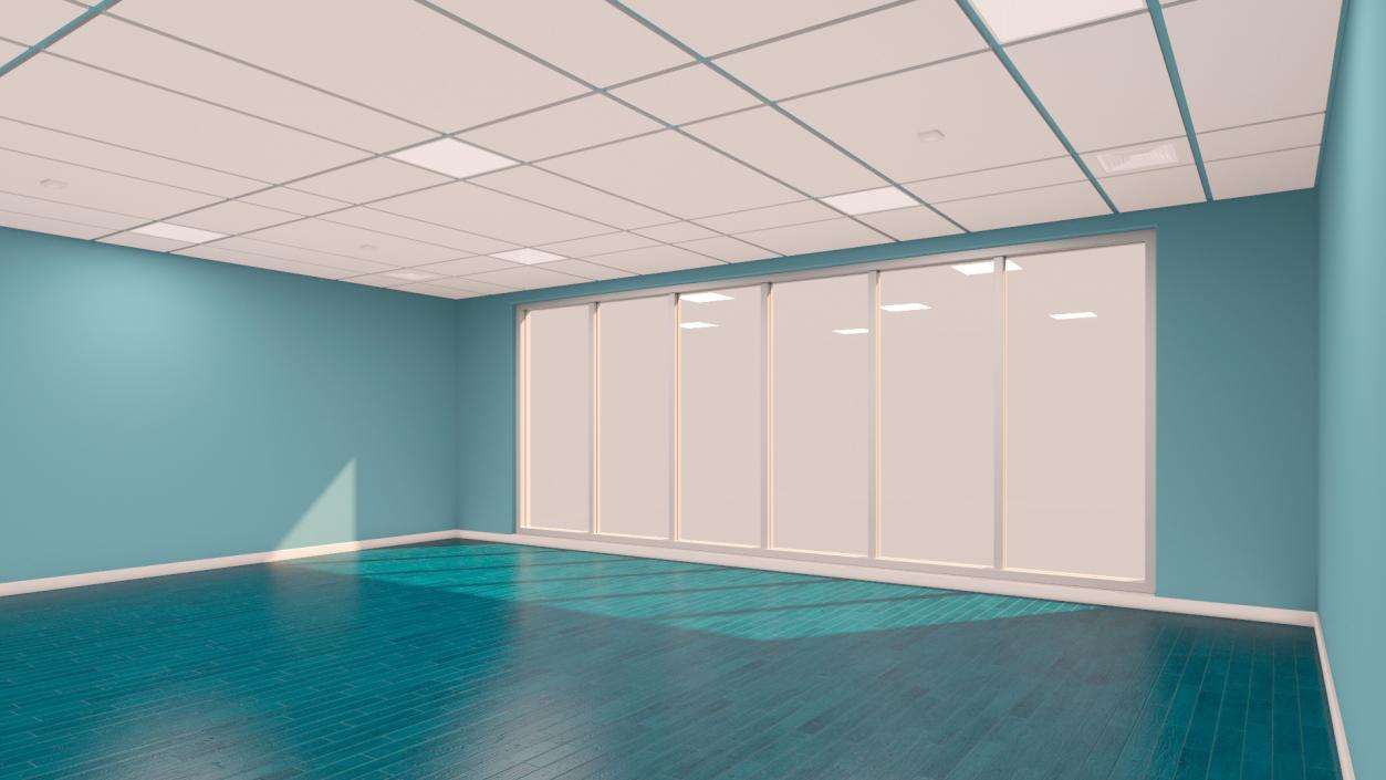 3D model Modern Meeting Room Empty