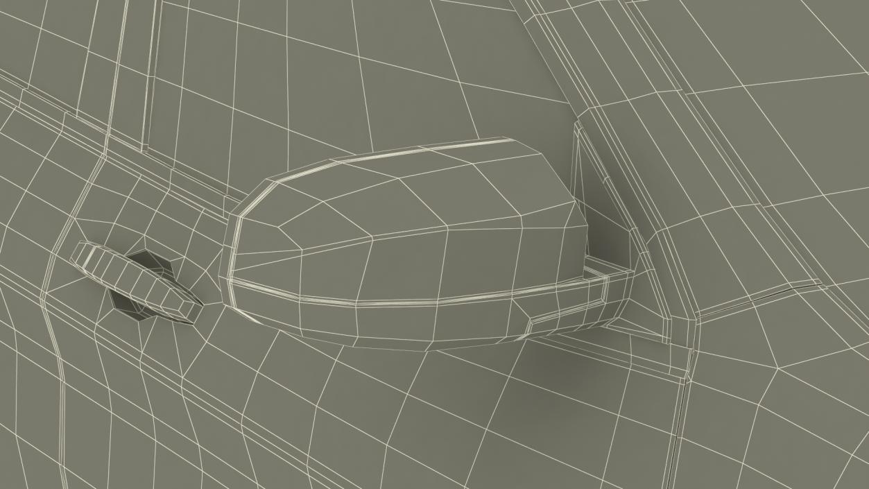 Jeep Cherokee SUV Rigged 3D model