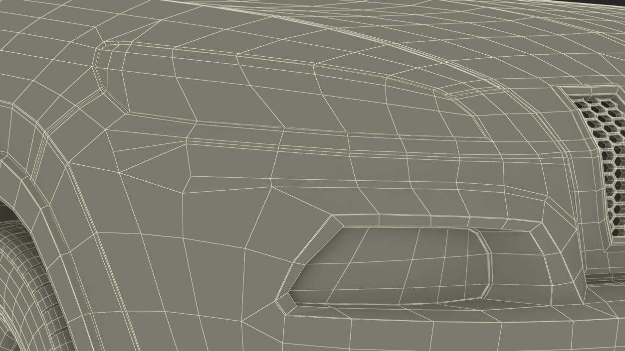 Jeep Cherokee SUV Rigged 3D model