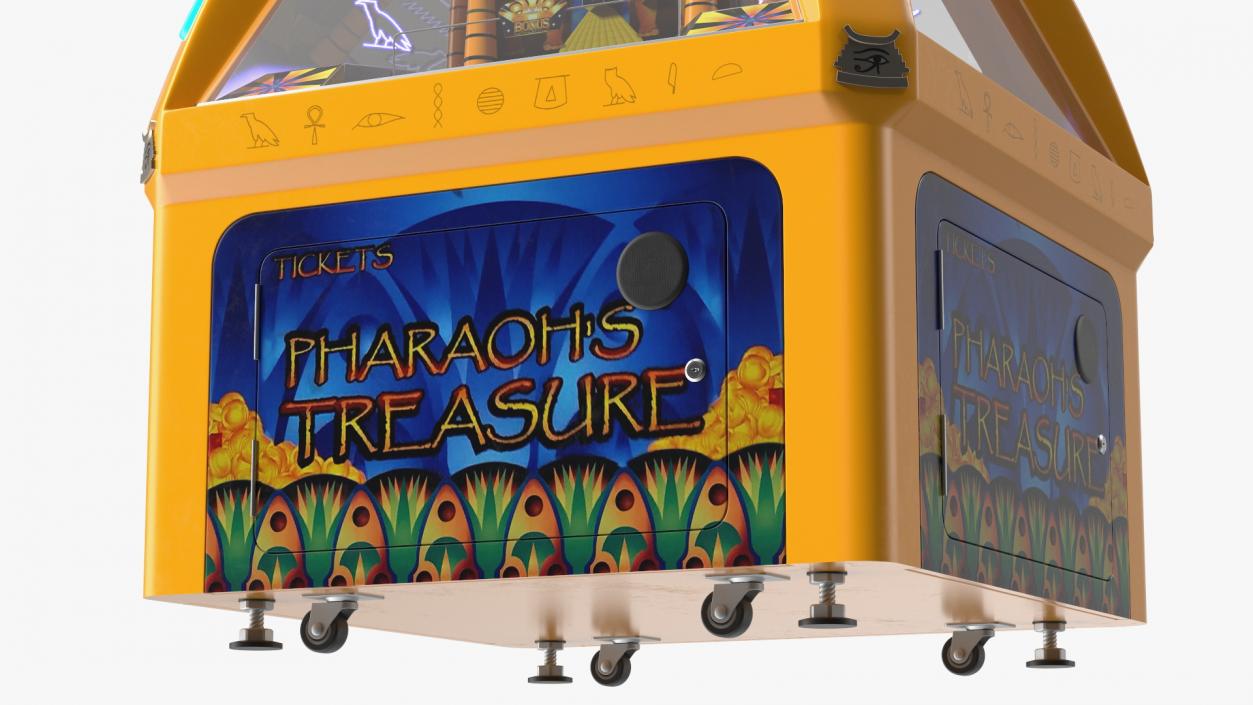 3D Pharaoh Treasure Arcade Machine