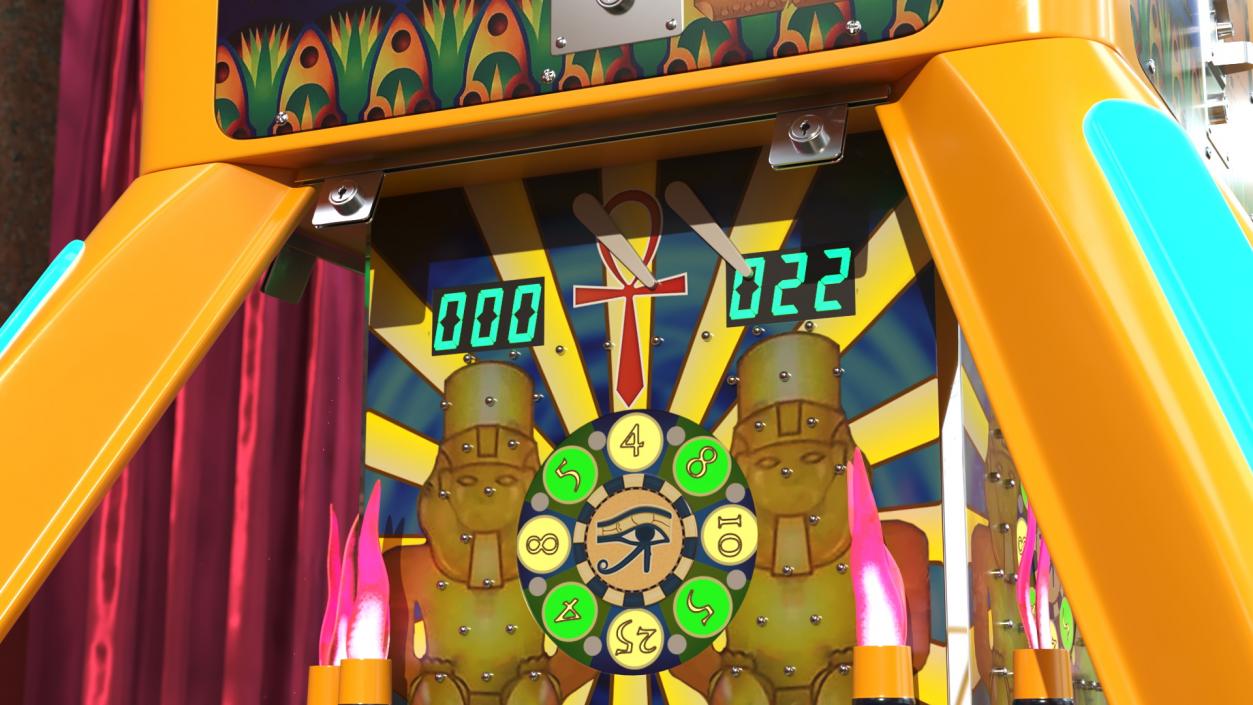 3D Pharaoh Treasure Arcade Machine