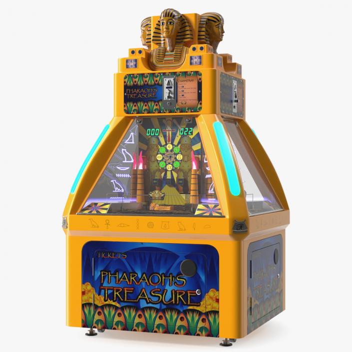 3D Pharaoh Treasure Arcade Machine