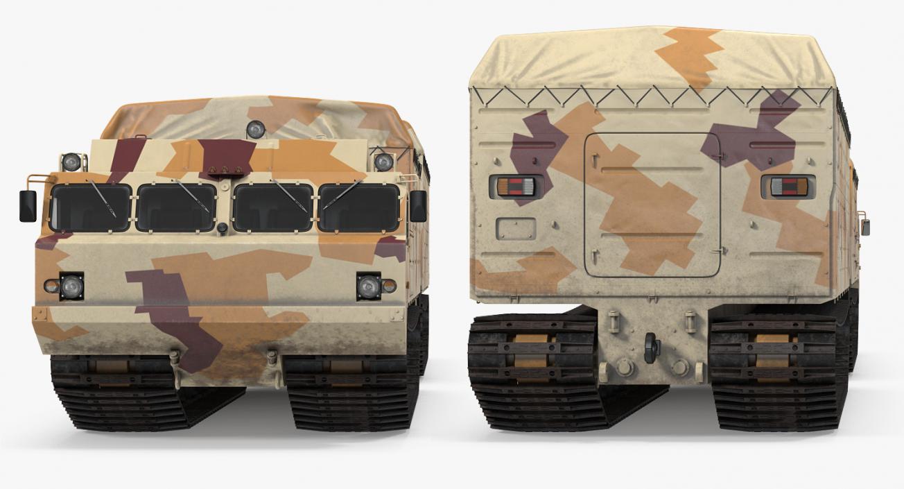 3D Vityaz DT-30 ATV Desert Camo model