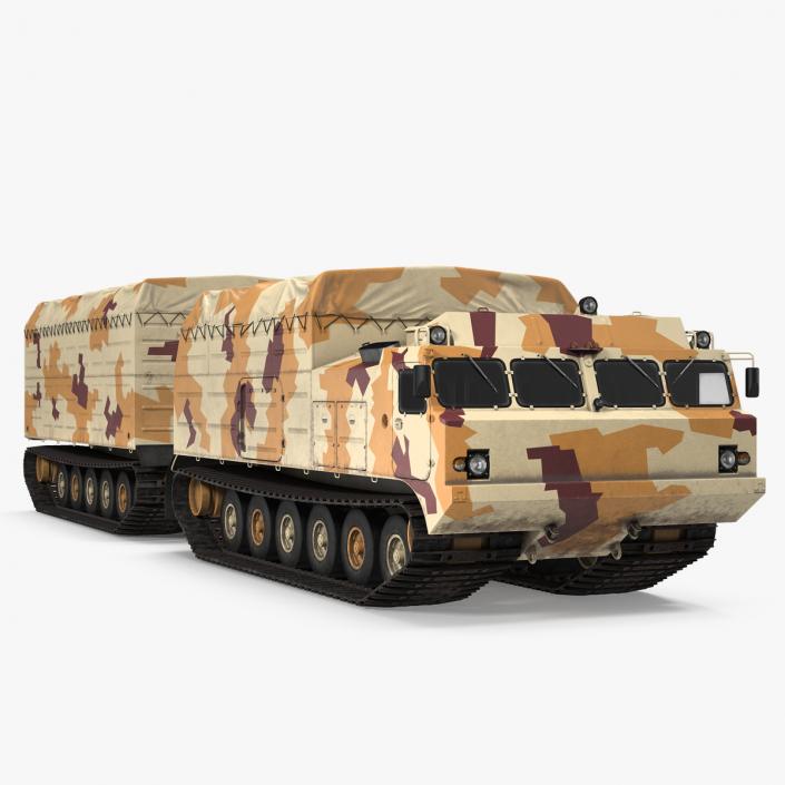 3D Vityaz DT-30 ATV Desert Camo model