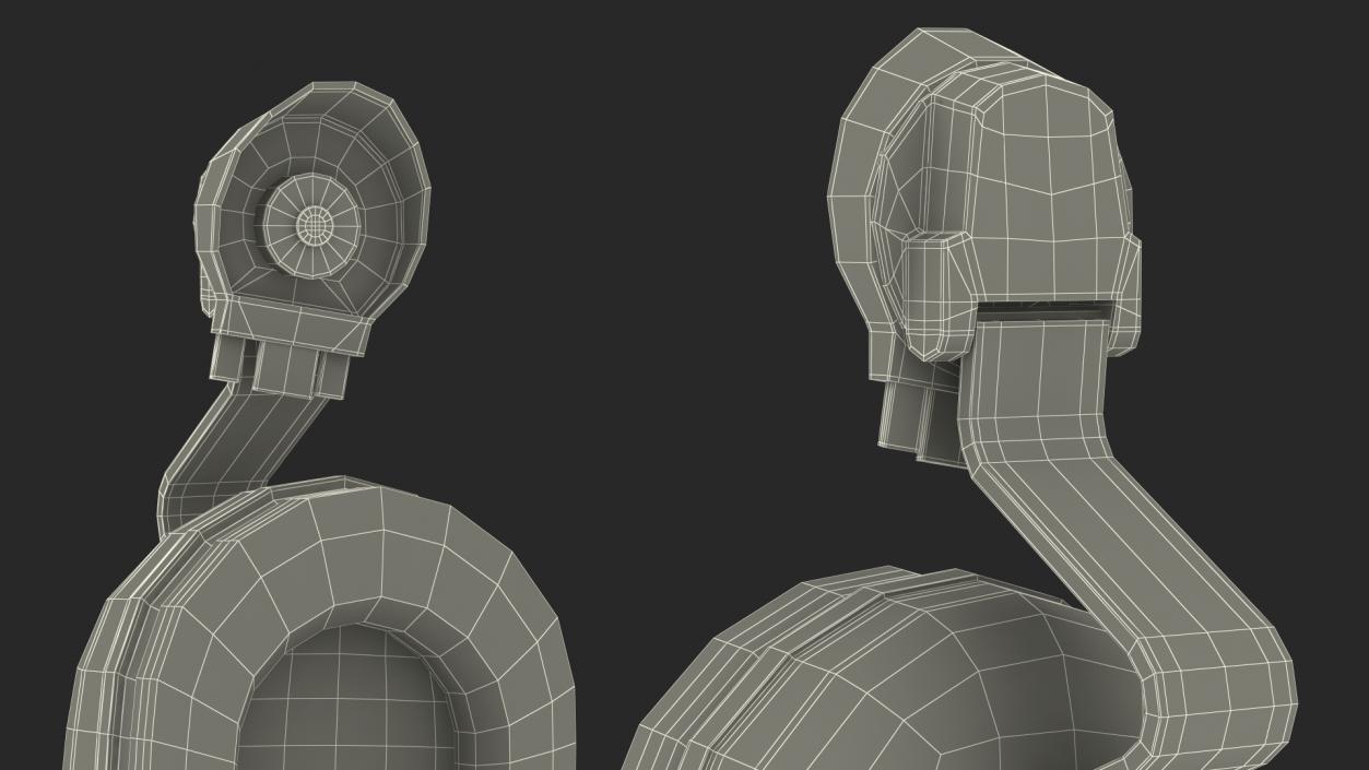 Safety Helmet with Earmuffs 3D