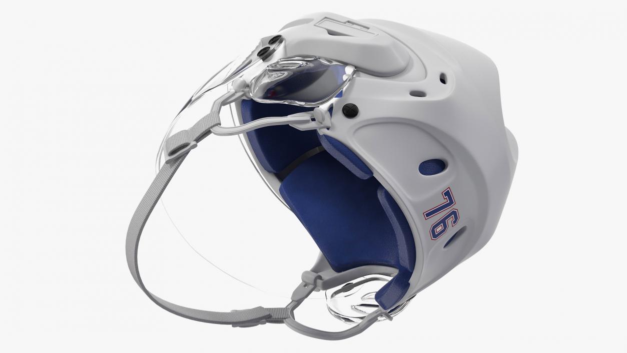 Hockey Equipment White 3D