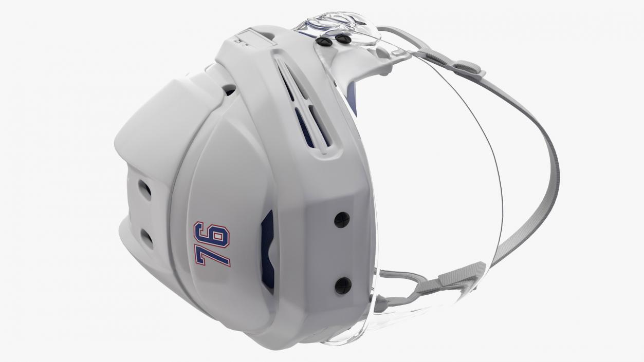 Hockey Equipment White 3D