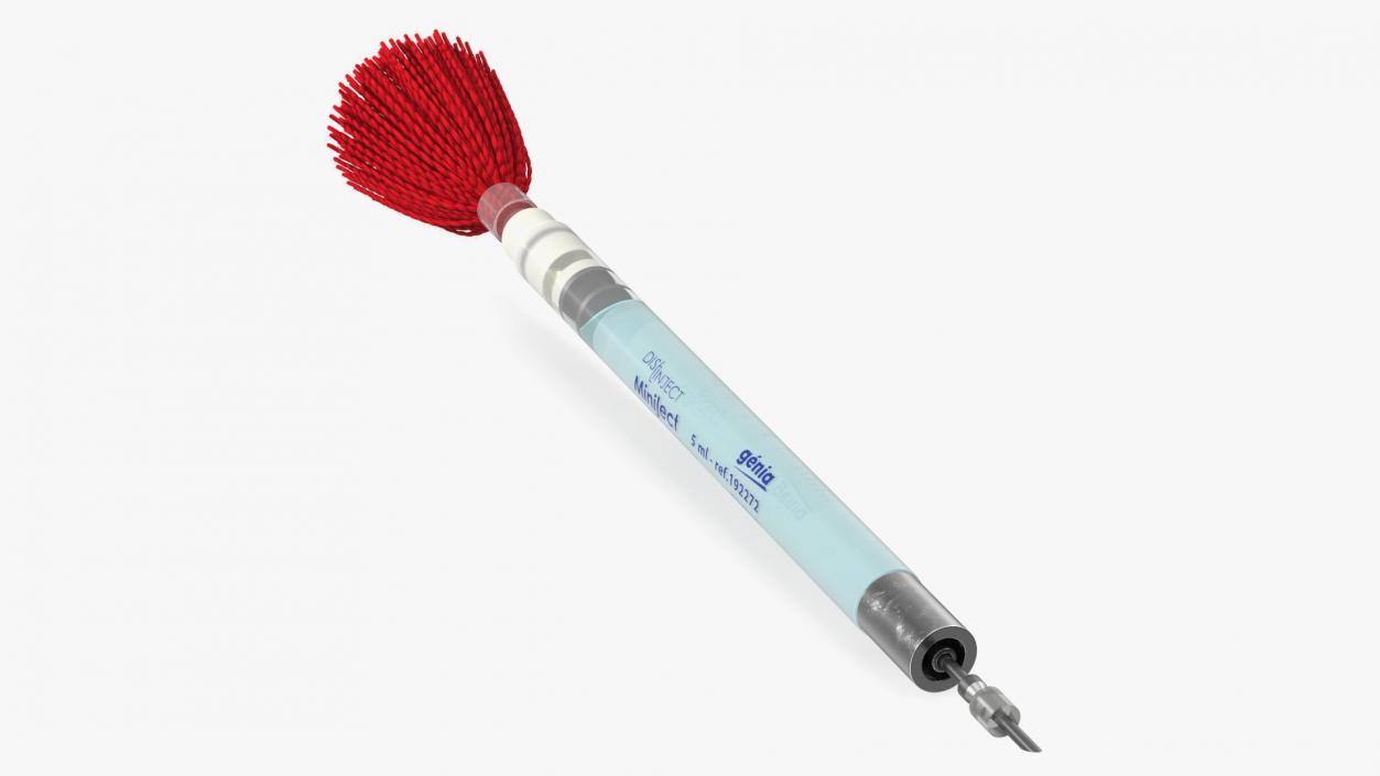 3D Nylon Dart Syringe Genia Fur model