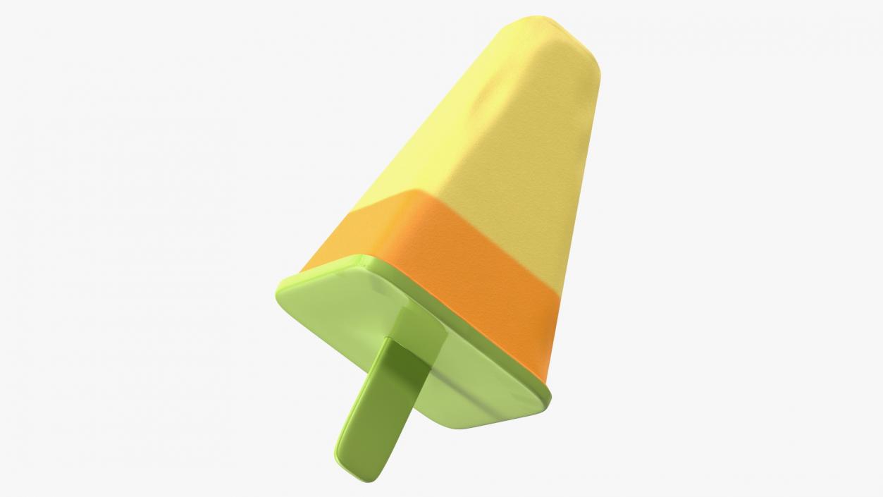 3D model Homemade Ice Cream Banana