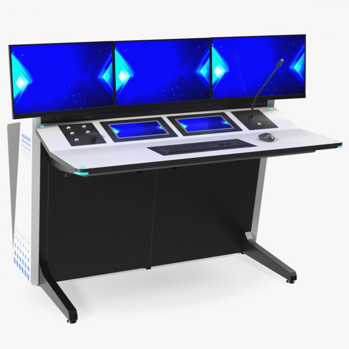 3D model Control Room Console