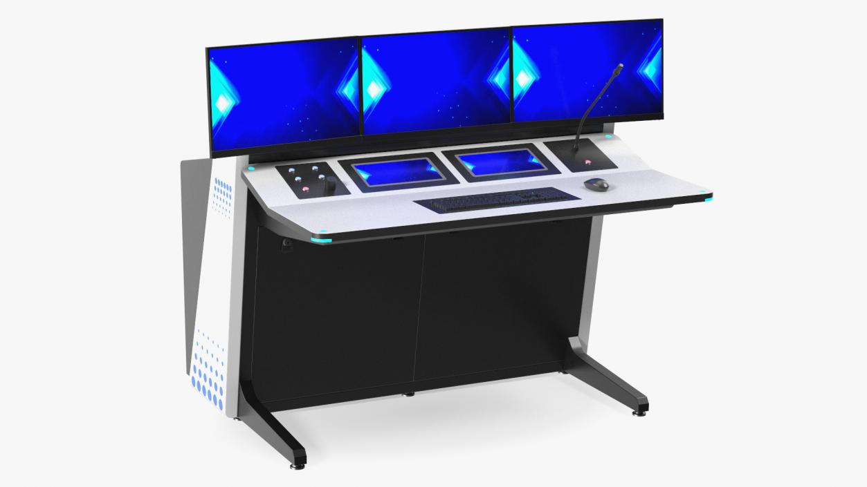 3D model Control Room Console