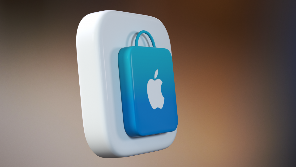 iPhone iOS Apple Store Icon 3D