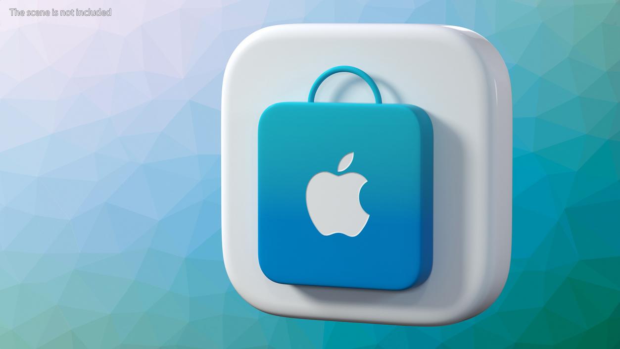 iPhone iOS Apple Store Icon 3D