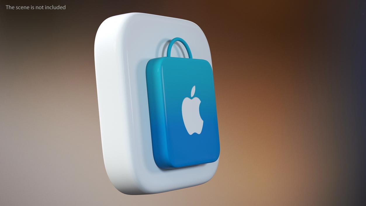 iPhone iOS Apple Store Icon 3D