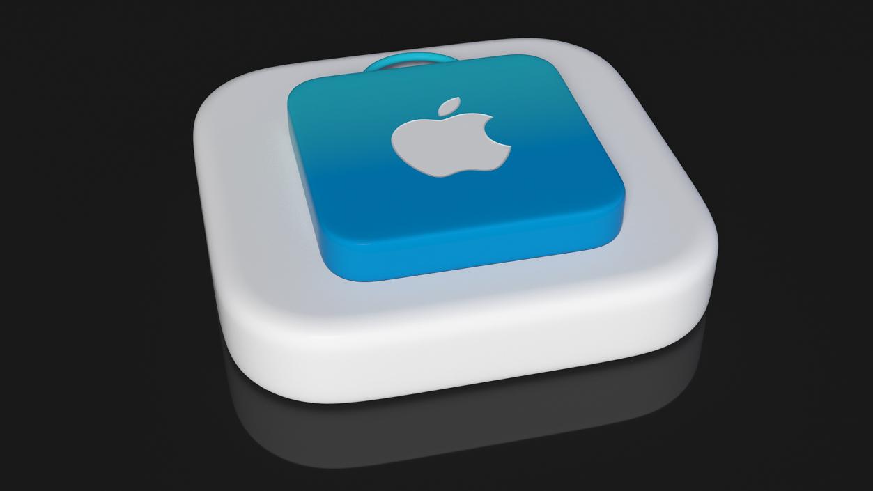 iPhone iOS Apple Store Icon 3D