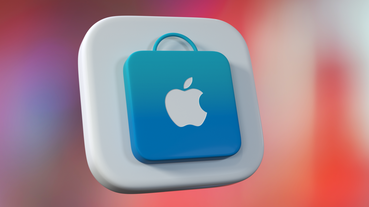 iPhone iOS Apple Store Icon 3D