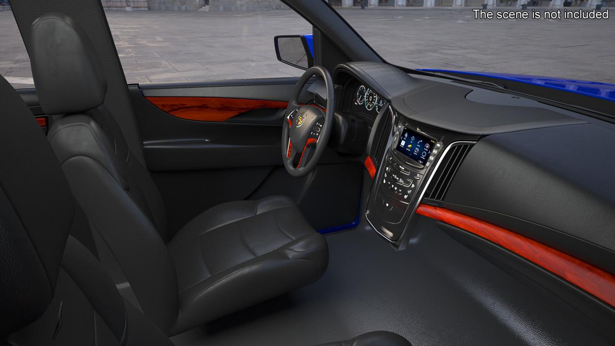 Cadillac Escalade SUV Simple Interior 3D