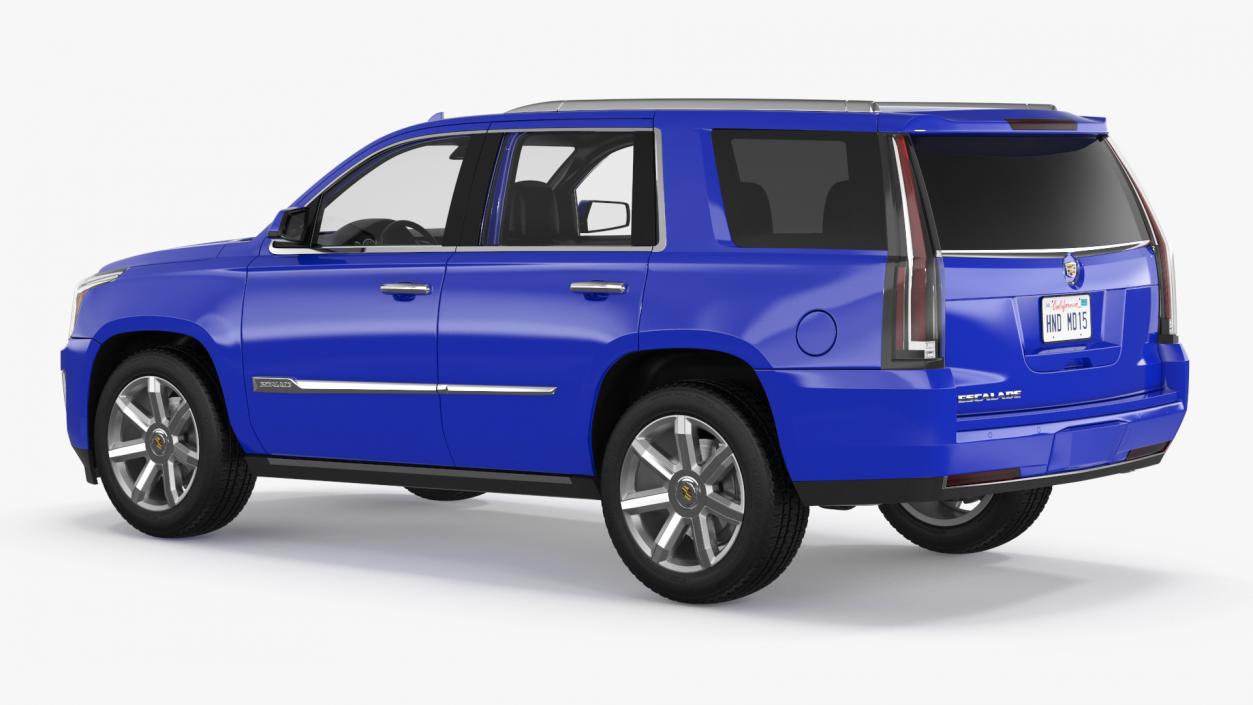 Cadillac Escalade SUV Simple Interior 3D