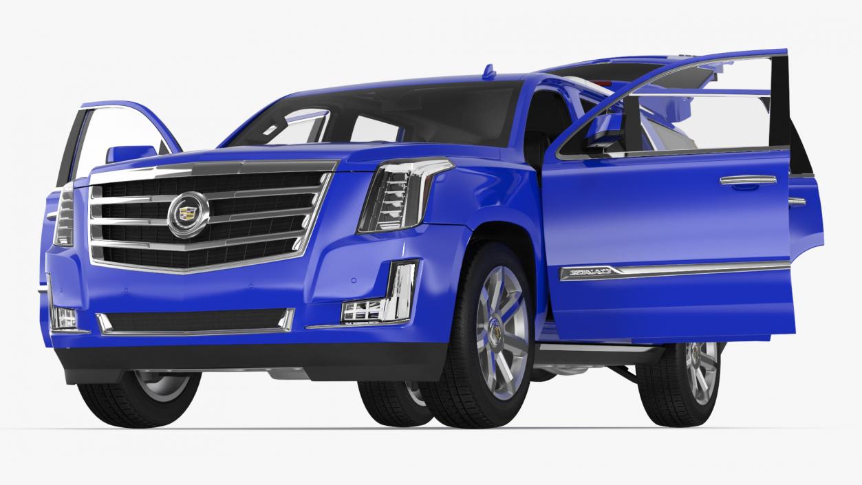 Cadillac Escalade SUV Simple Interior 3D