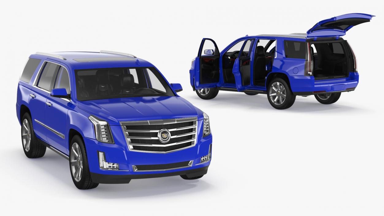 Cadillac Escalade SUV Simple Interior 3D