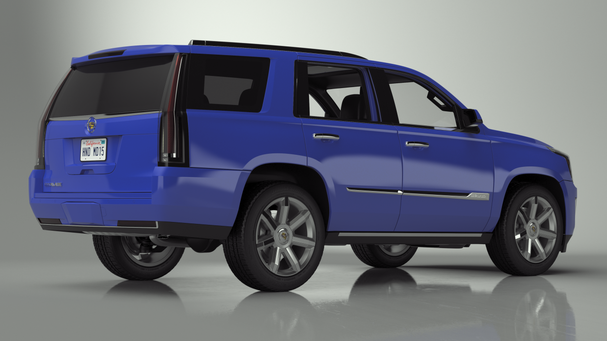 Cadillac Escalade SUV Simple Interior 3D