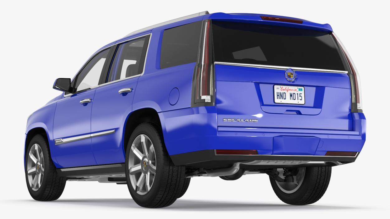 Cadillac Escalade SUV Simple Interior 3D