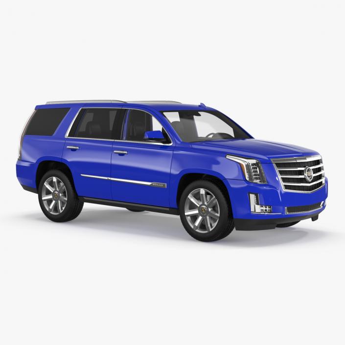 Cadillac Escalade SUV Simple Interior 3D