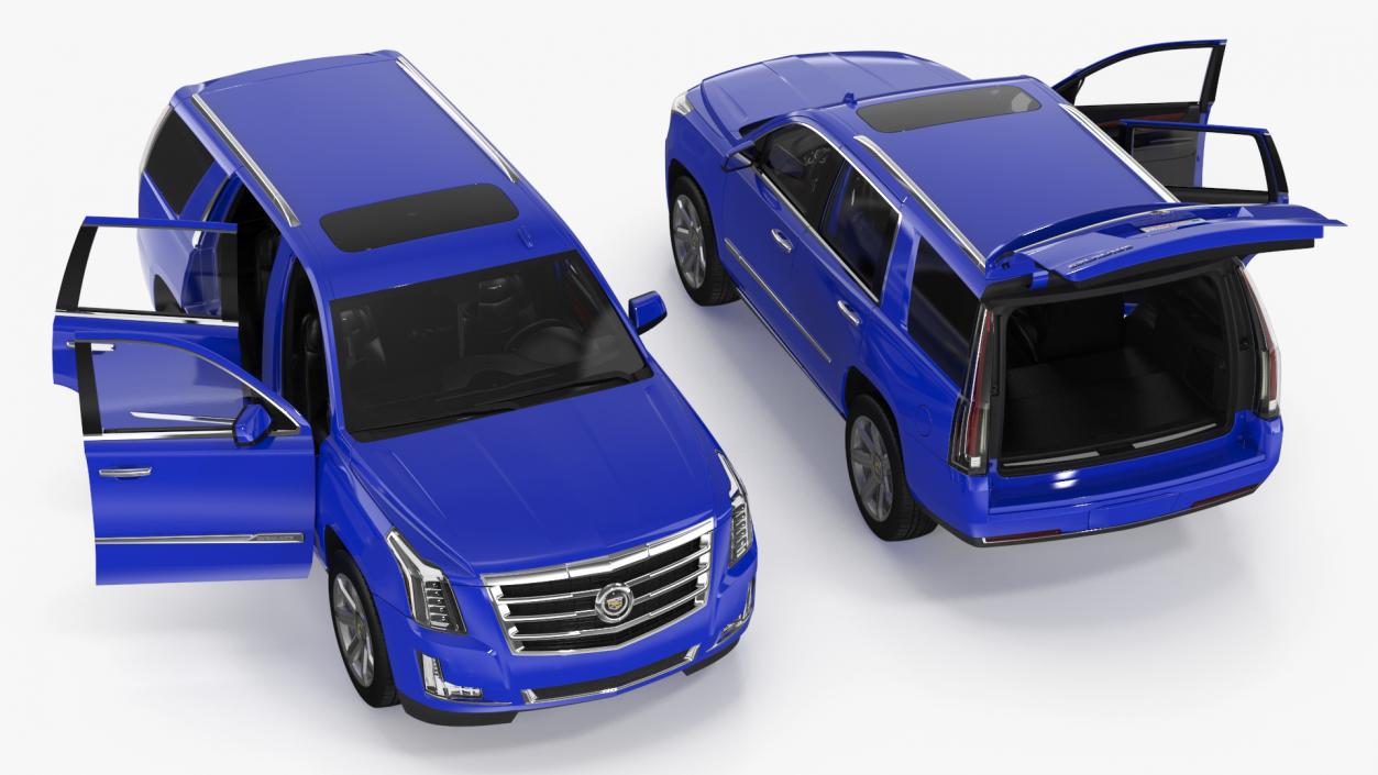 Cadillac Escalade SUV Simple Interior 3D