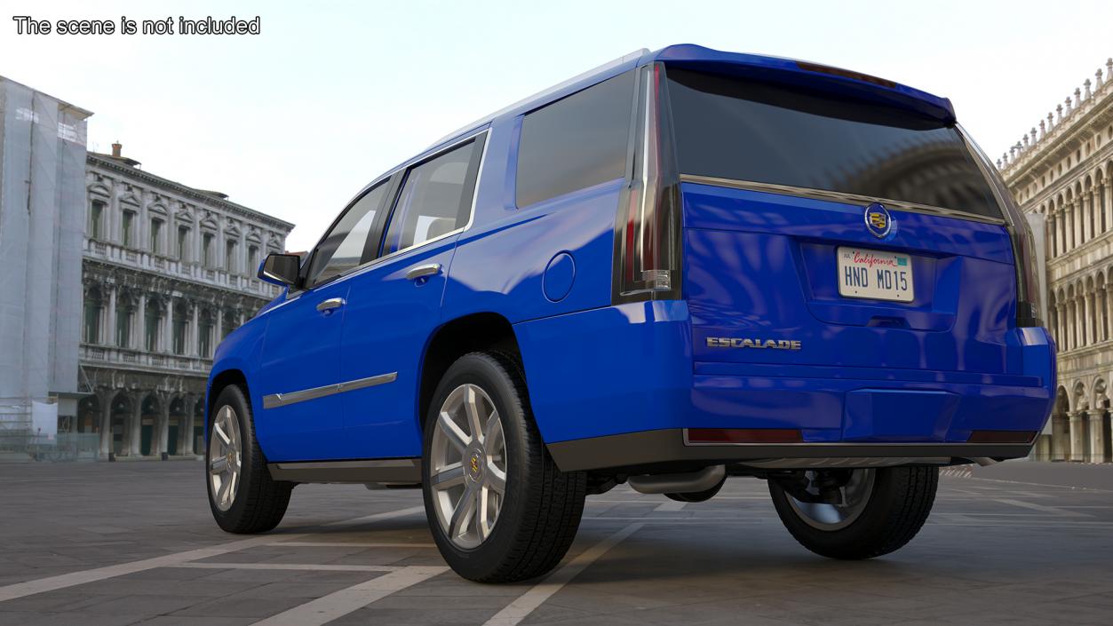 Cadillac Escalade SUV Simple Interior 3D