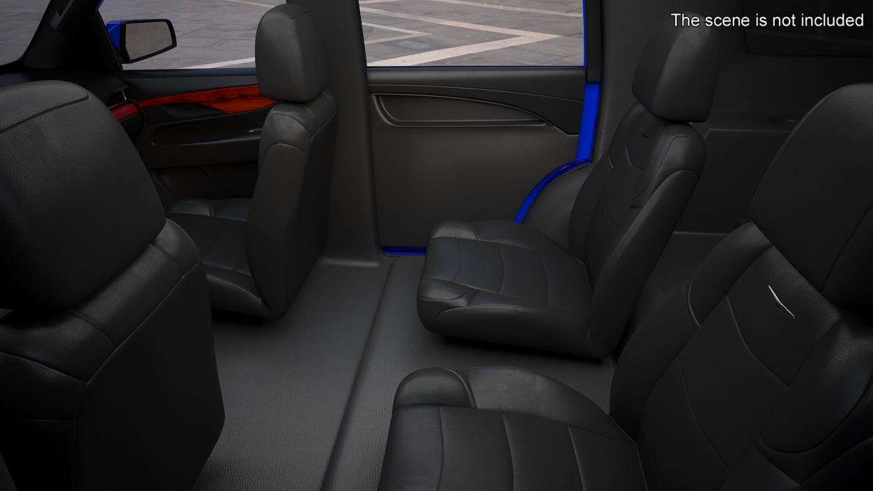 Cadillac Escalade SUV Simple Interior 3D