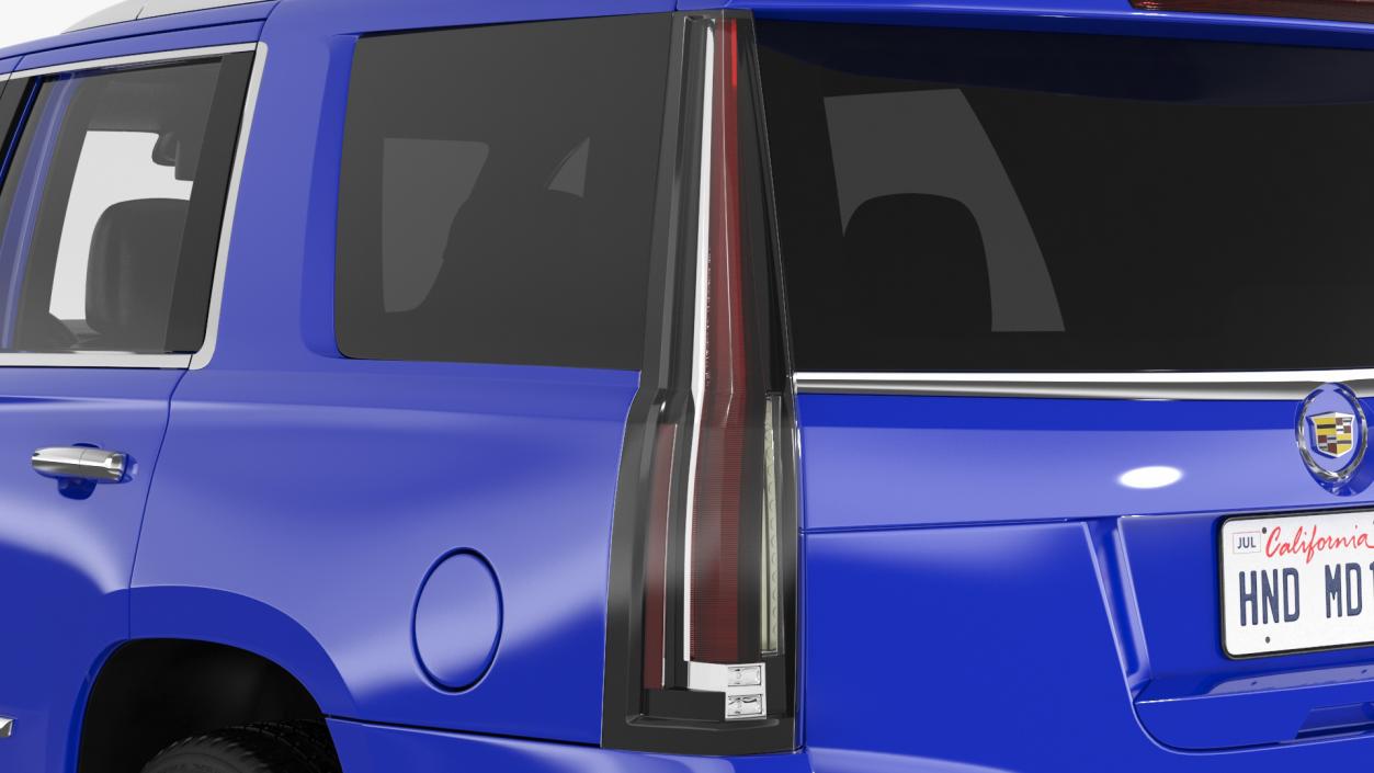 Cadillac Escalade SUV Simple Interior 3D