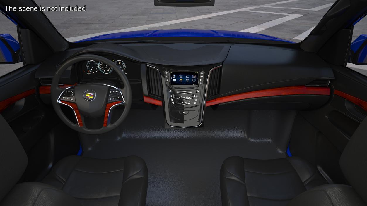 Cadillac Escalade SUV Simple Interior 3D