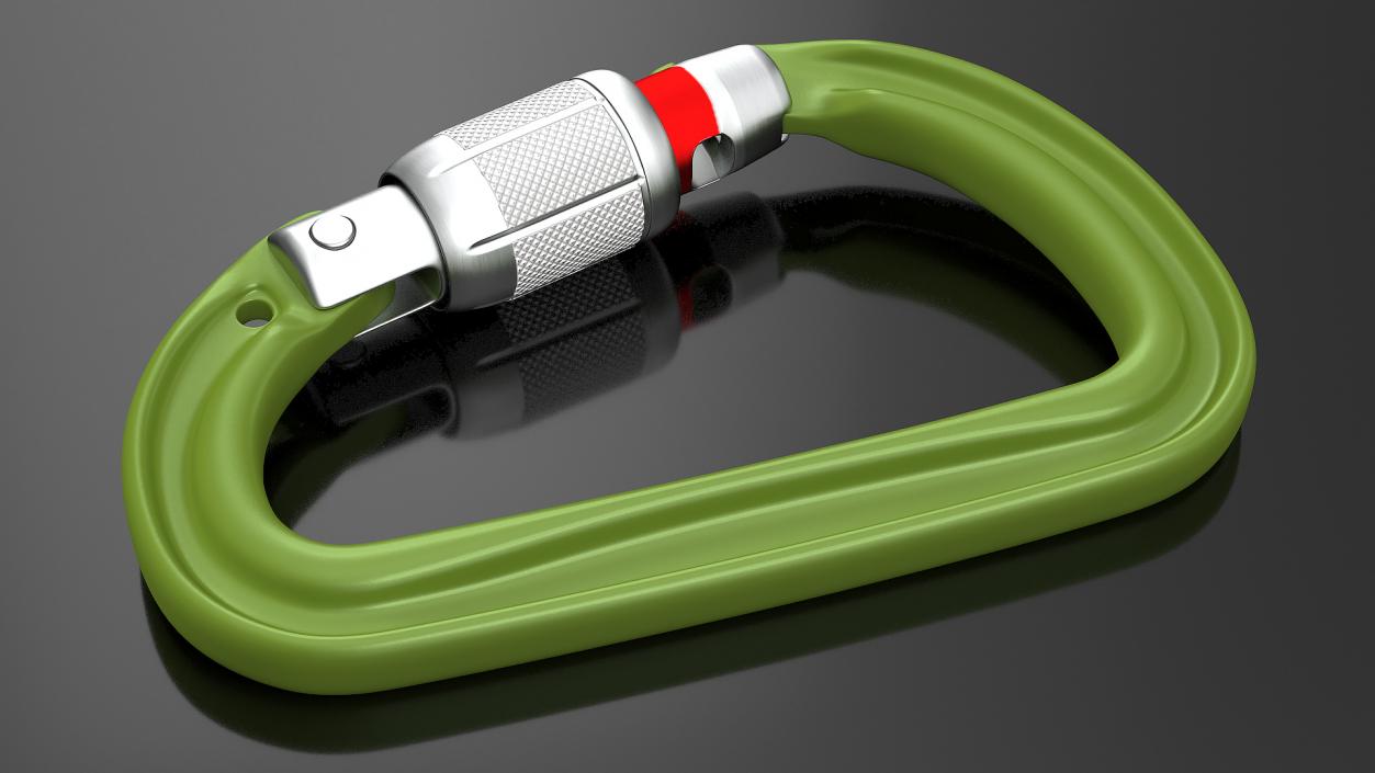 Locking Carabiner 3D