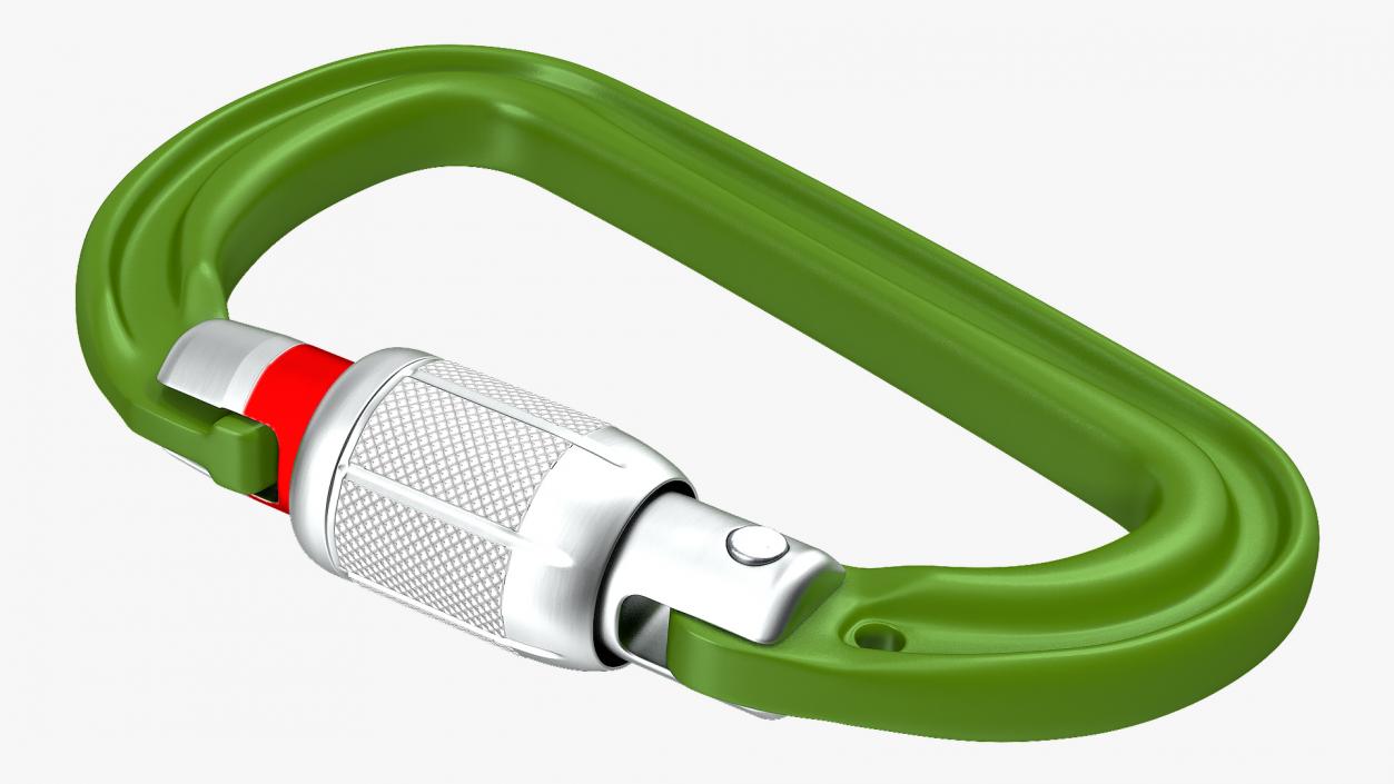 Locking Carabiner 3D