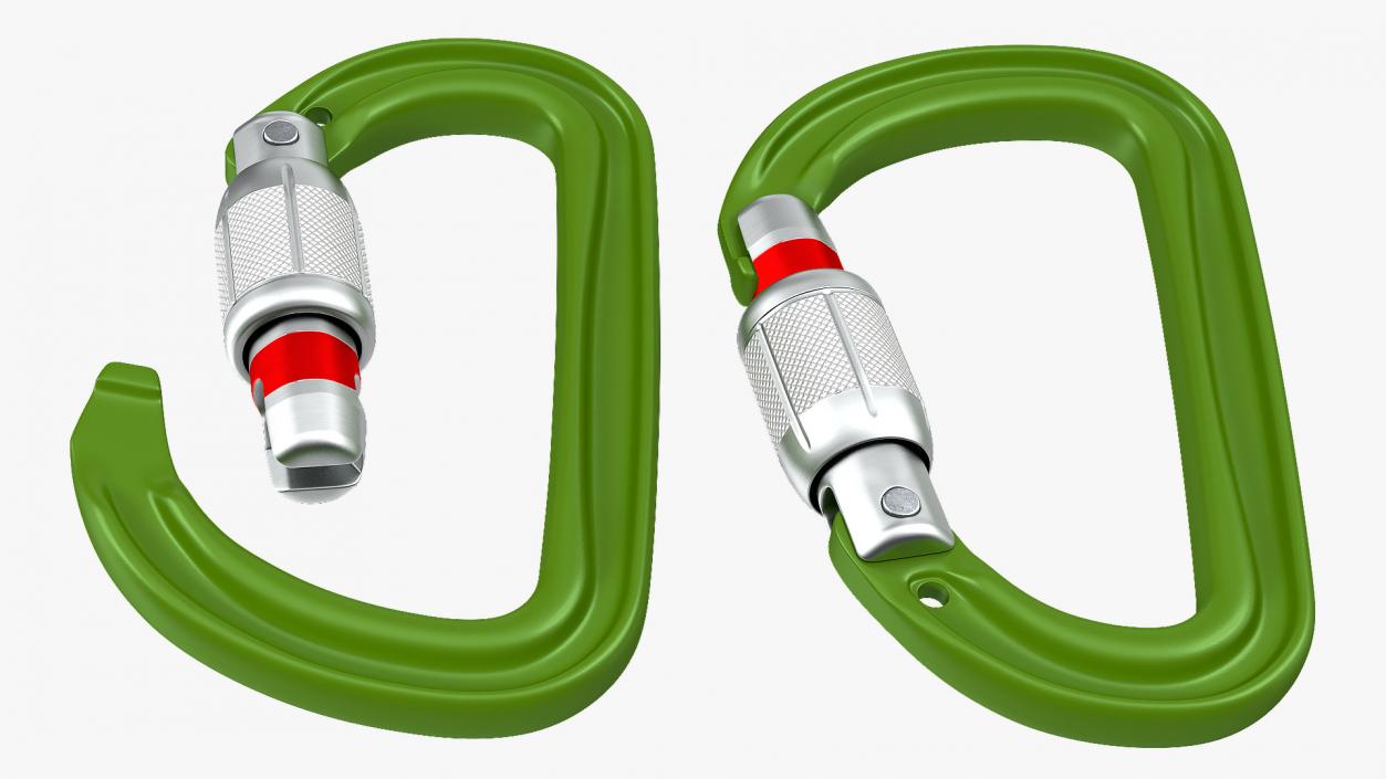 Locking Carabiner 3D