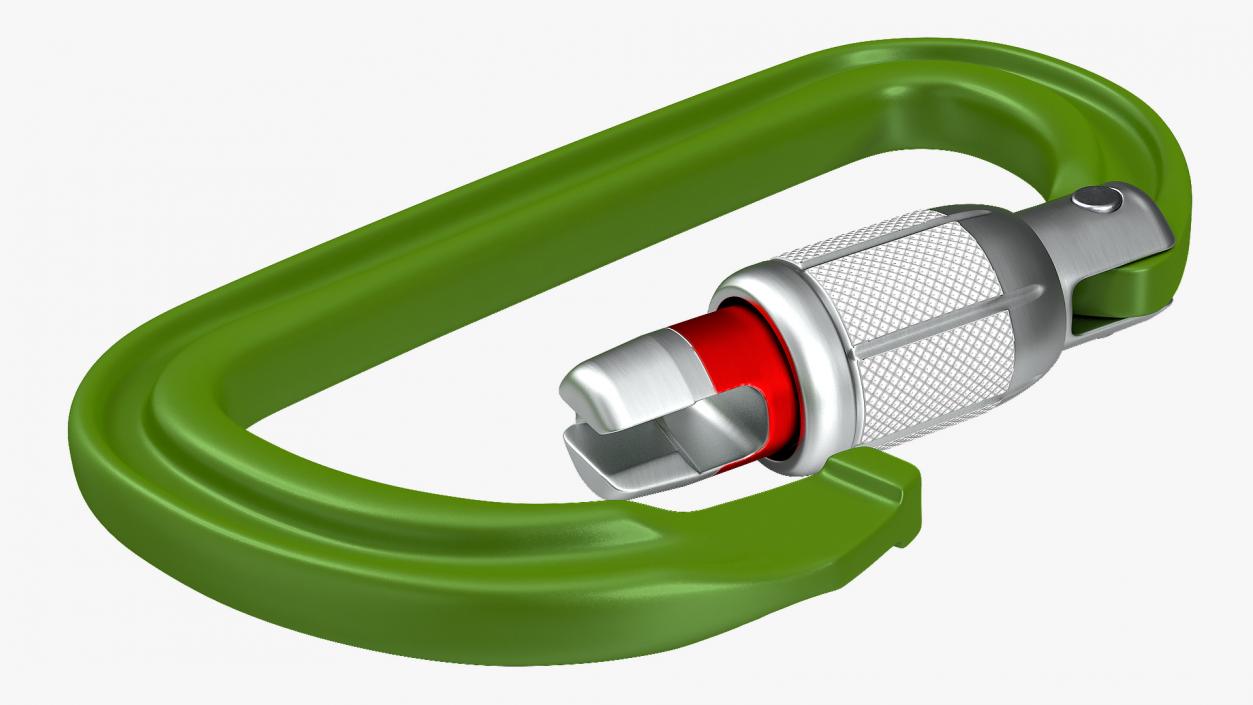 Locking Carabiner 3D