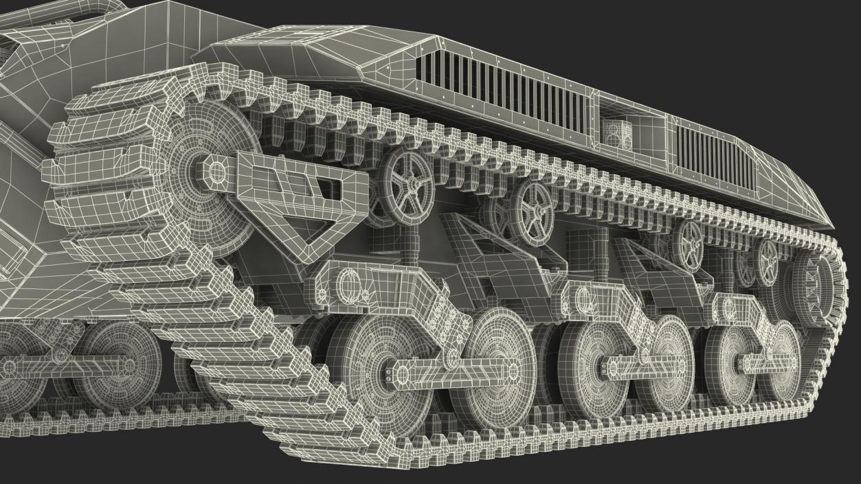 Ripsaw M5 Robotic Combat Vehicle 3D