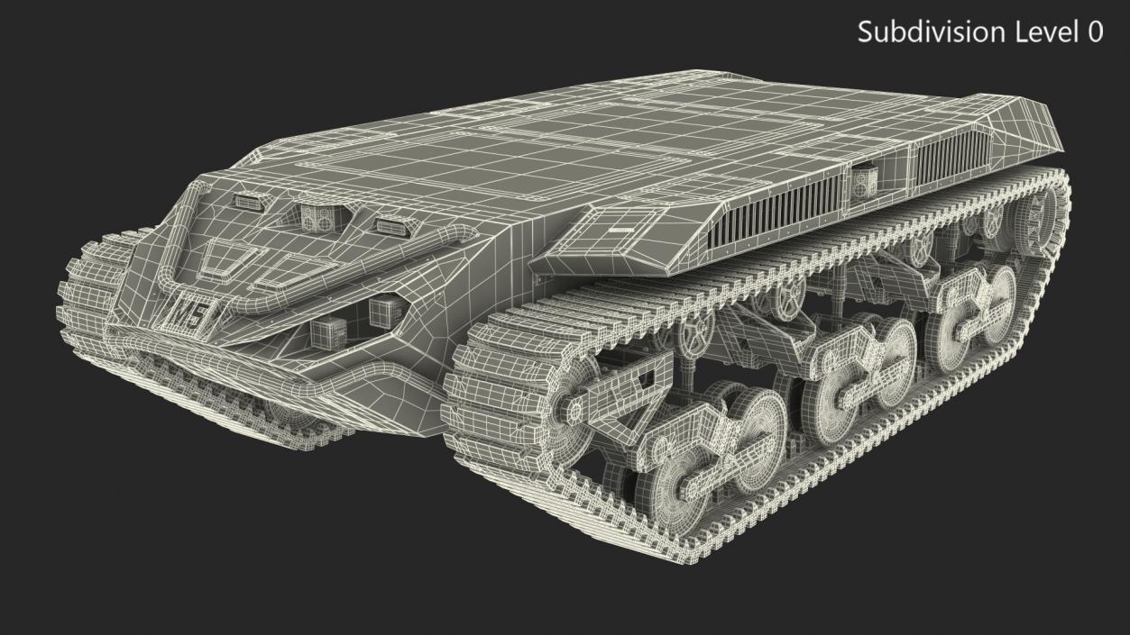 Ripsaw M5 Robotic Combat Vehicle 3D