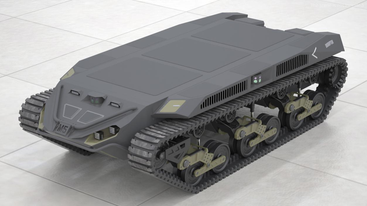 Ripsaw M5 Robotic Combat Vehicle 3D