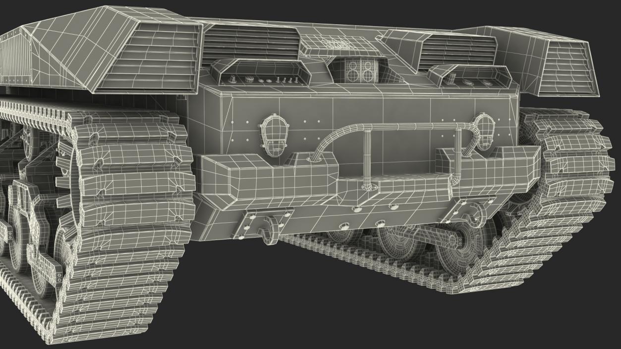 Ripsaw M5 Robotic Combat Vehicle 3D