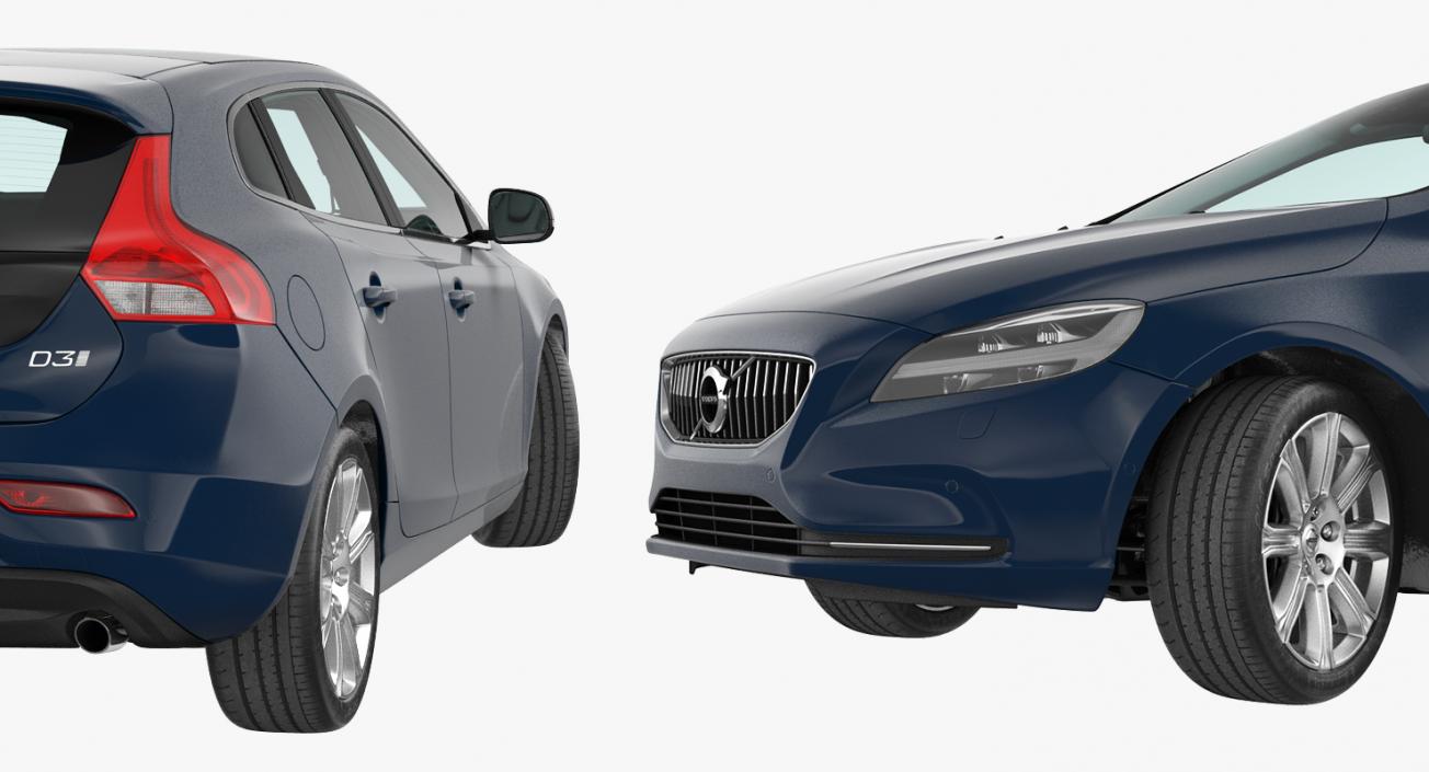 Volvo V40 Hatchback 3D model