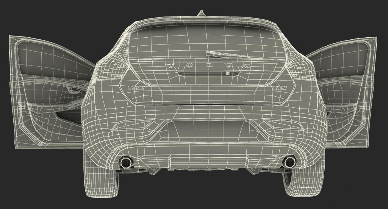 Volvo V40 Hatchback 3D model