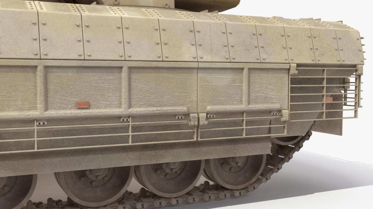 3D Puma German IFV Military Tank Sandy Dirty