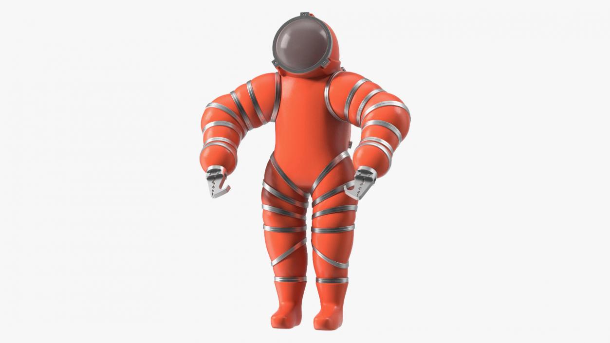 3D Deep Sea Diving Suit Rigged for Maya 2 model