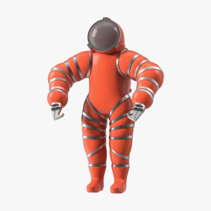 3D Deep Sea Diving Suit Rigged for Maya 2 model