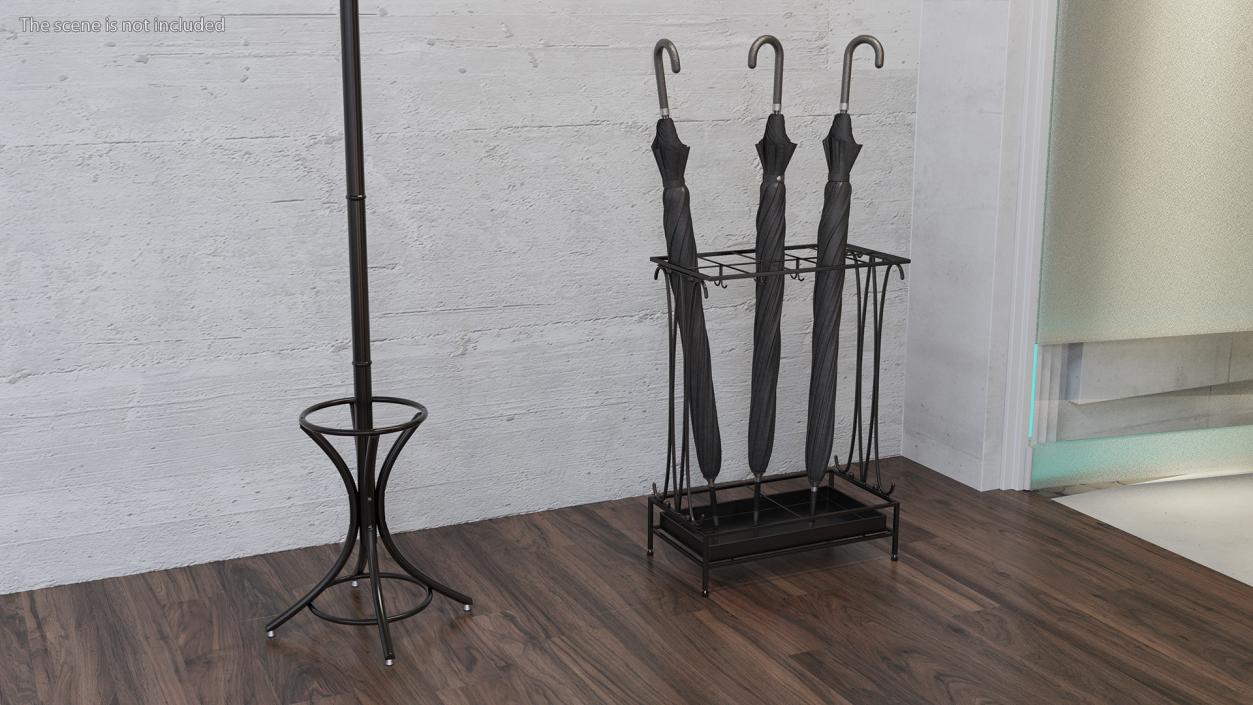 3D Umbrella Holder Stand