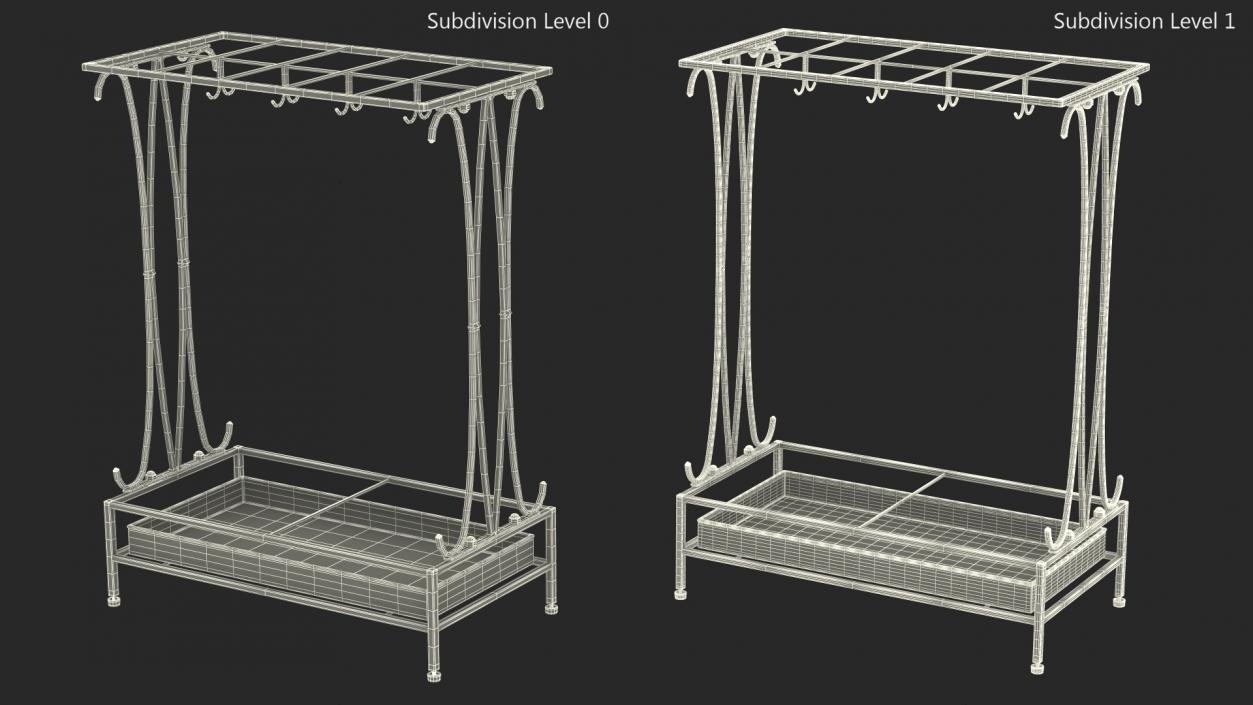 3D Umbrella Holder Stand