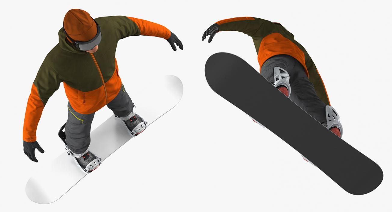 3D Snowboarder